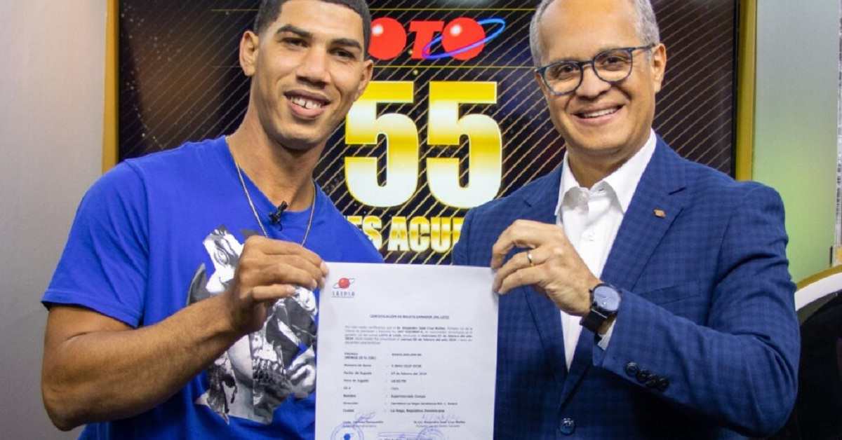 joven recibe 55 millones de leidsa
